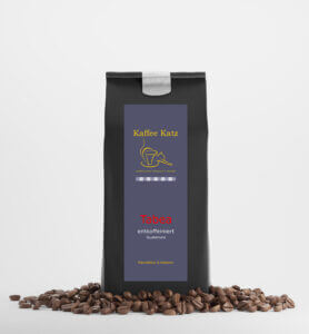 Entkoffeinierter Kaffeebohne TABEA aus Guatemala. Manufaktur & Kaffeerösterei Kaffee Katz Kaffeerösterei aus Buggingen bei Freiburg.